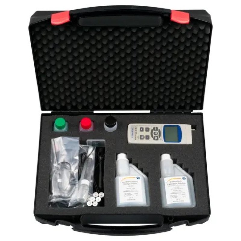pH / Conductivity / Salt / Oxygen Water Quality Data Logger PCE-PHD-1-KIT1