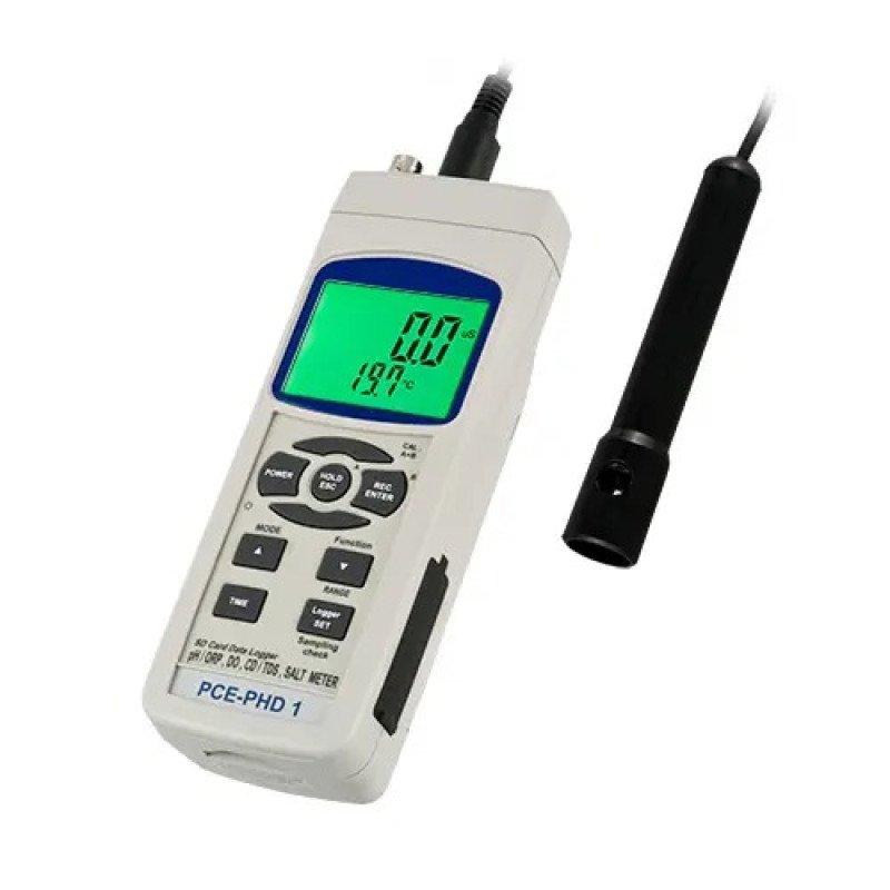 Conductivity Data-logging Meter PCE-PHD 1-LF