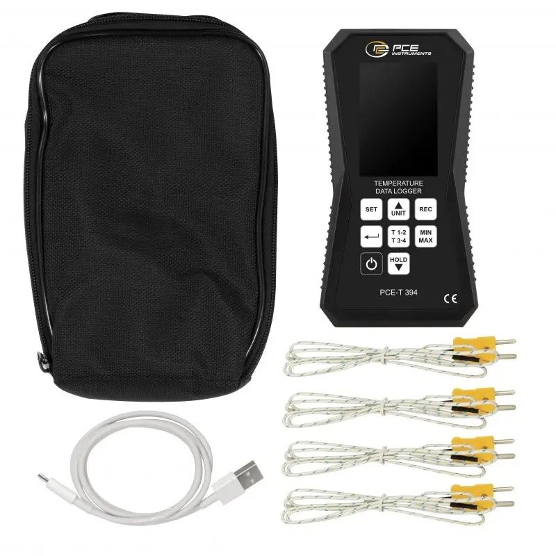 Multi Channel Temperature Data Logger PCE-T 394