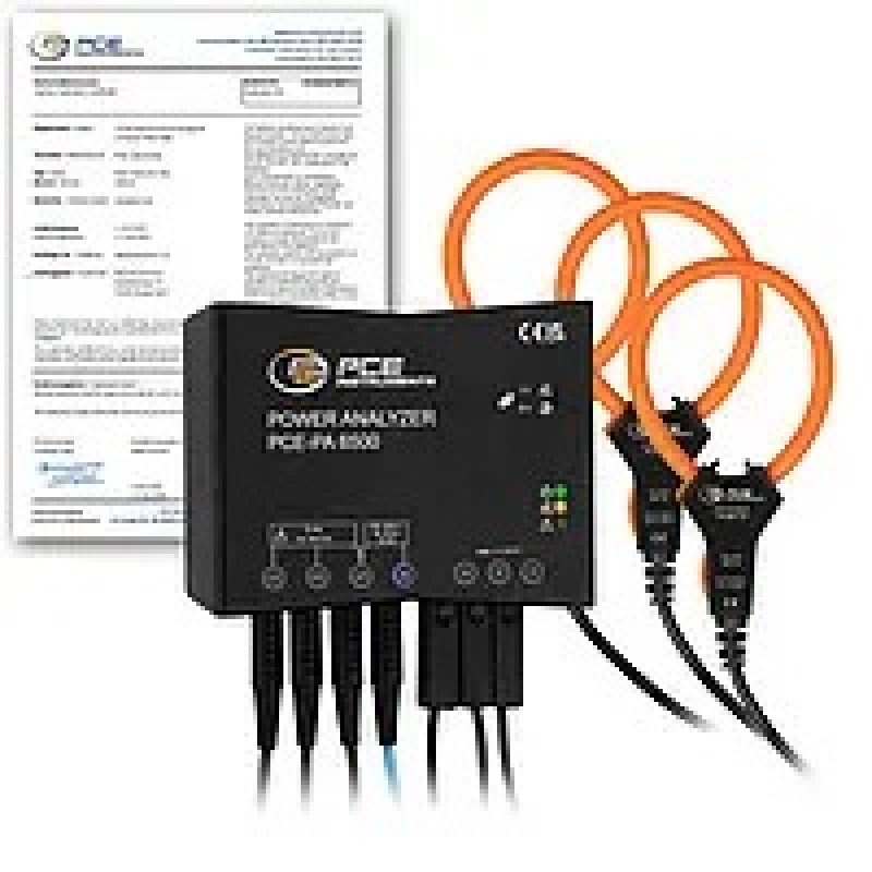 Clamp on Tester PCE-PA 6500 F50-ICA incl. ISO-Calibration Certificate