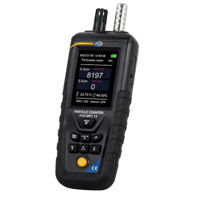 Data Logger for Temperature and Humidity PCE-MPC 15     