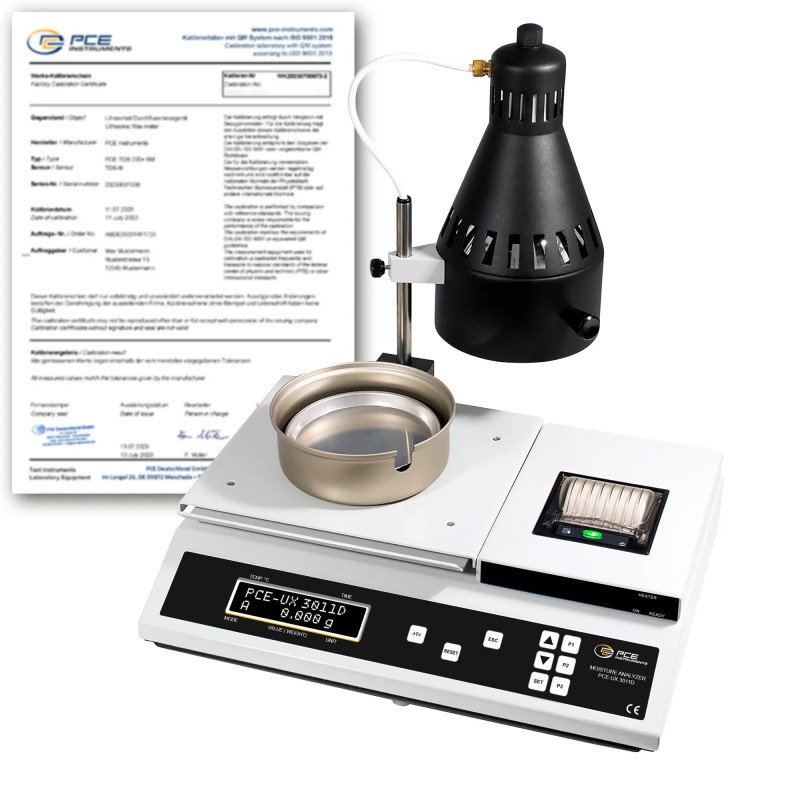 Moisture Meter PCE-UX 3011D-ICA incl. ISO-Calibration Certificate