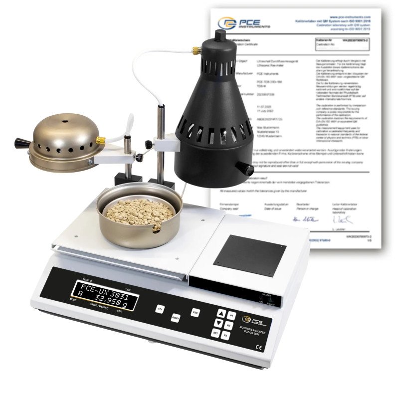 Moisture Meter PCE-UX 3031-ICA incl. ISO-Calibration Certificate