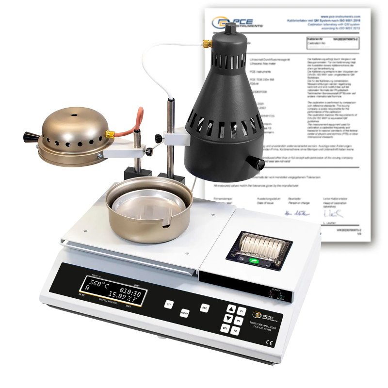 Moisture Meter PCE-UX 3031D-ICA incl. ISO-Calibration Certificate