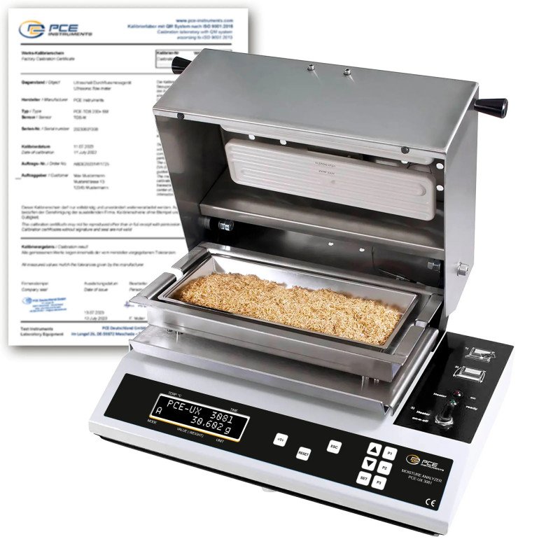 Moisture Meter PCE-UX 3081-ICA incl. ISO-Calibration Certificate