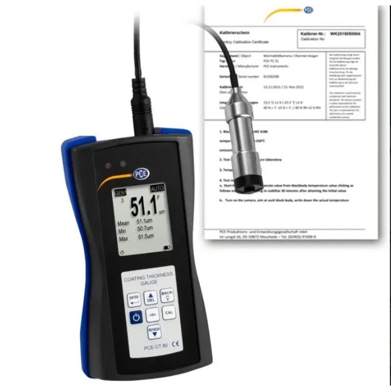 Material Tester PCE-CT 80-F5N3-ICA incl. ISO-Calibration Certificate