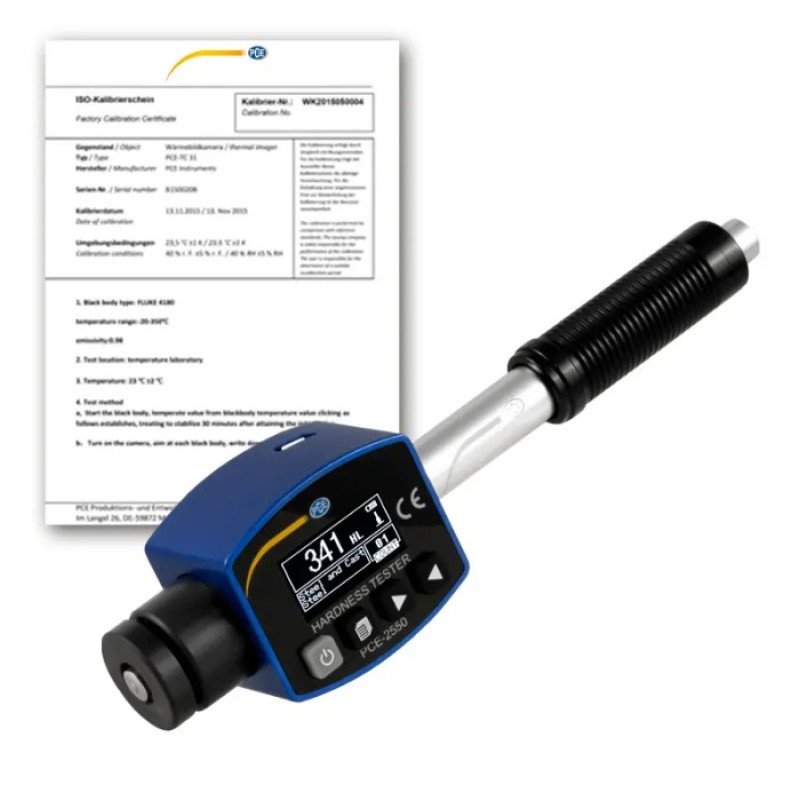 Material Tester PCE-2550-ICA incl. ISO Calibration Certificate
