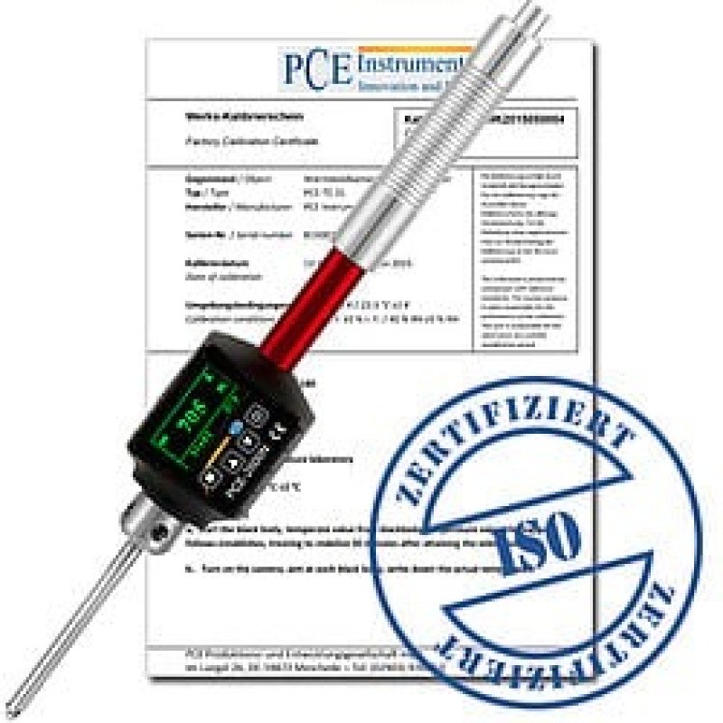 Portable Metal Hardness Tester with ISO Certificate PCE-2600N-ICA