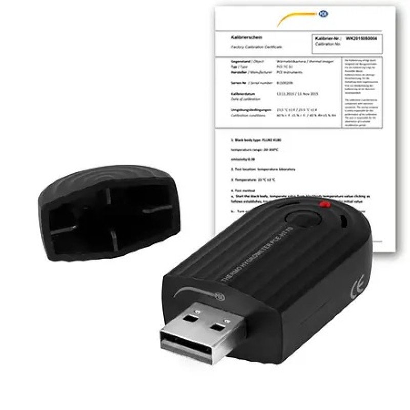 Temperature Data Logger PCE-HT 70-ICA incl. ISO Calibration Certificate