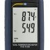 Temperature Meter PCE-T312N-ICA incl. ISO Calibration Certificate