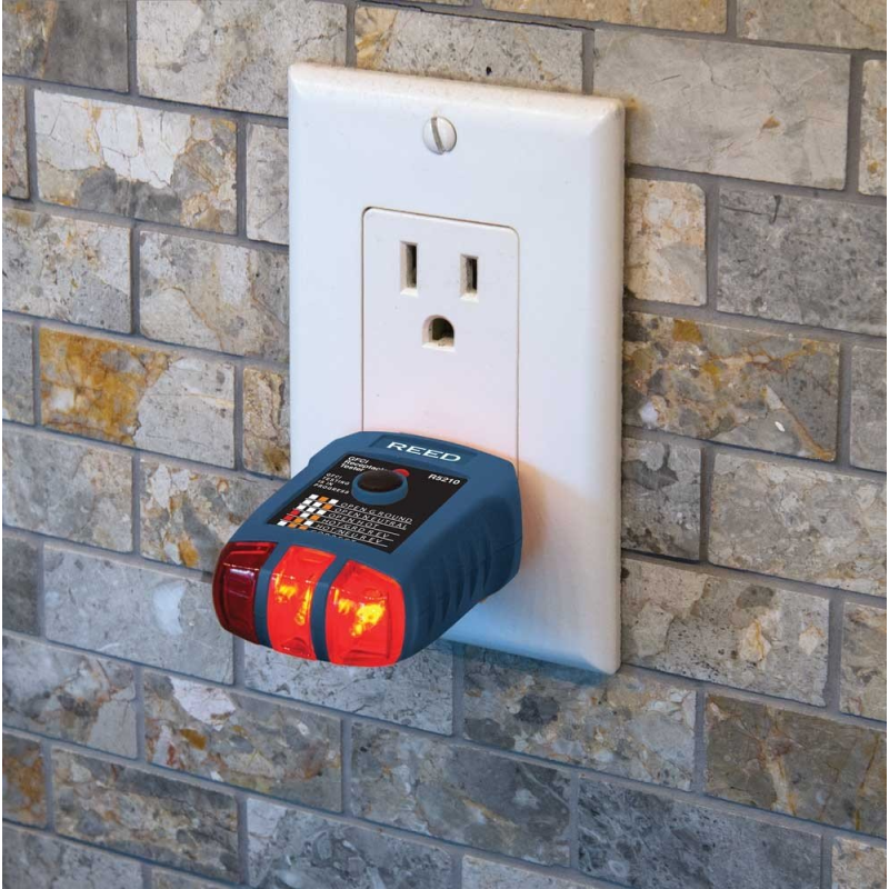 Receptacle Tester with GFCI