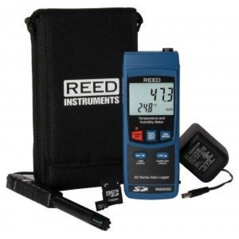Data Logging Thermo-Hygrometer with Power Adapter and SD Card