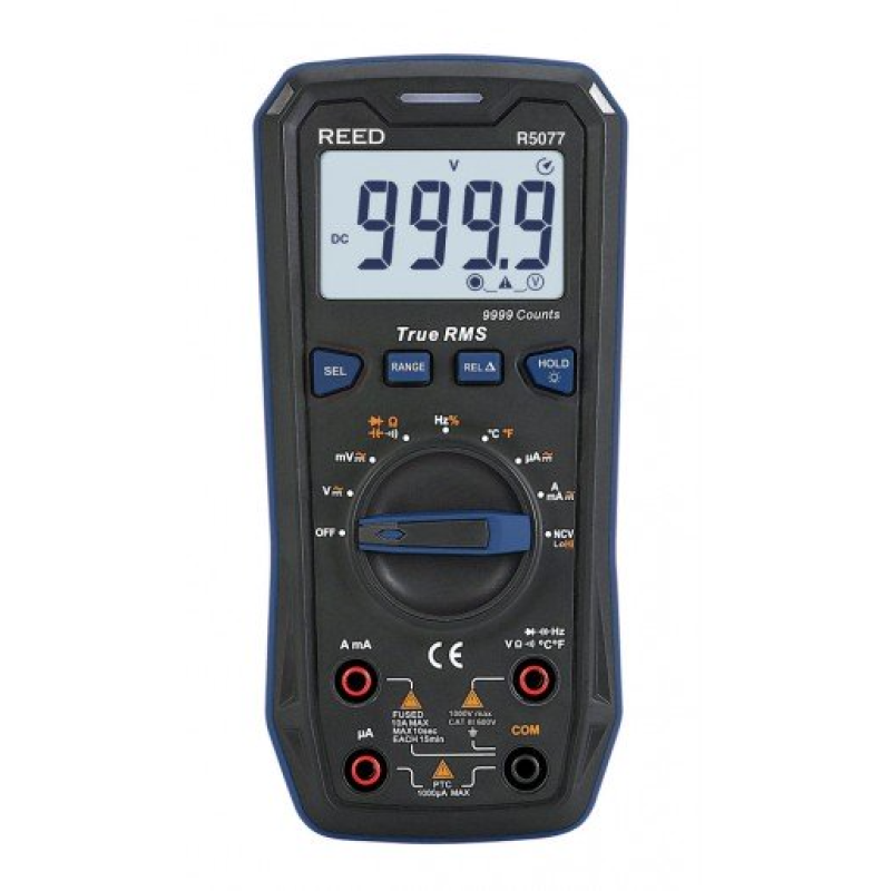 True RMS Digital Multimeter, AC/DC 1000V