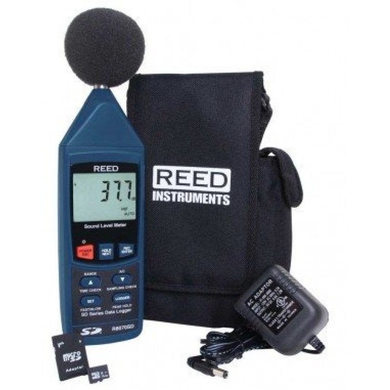 Data Logging Sound Meter with Adapter and SD Card Kit