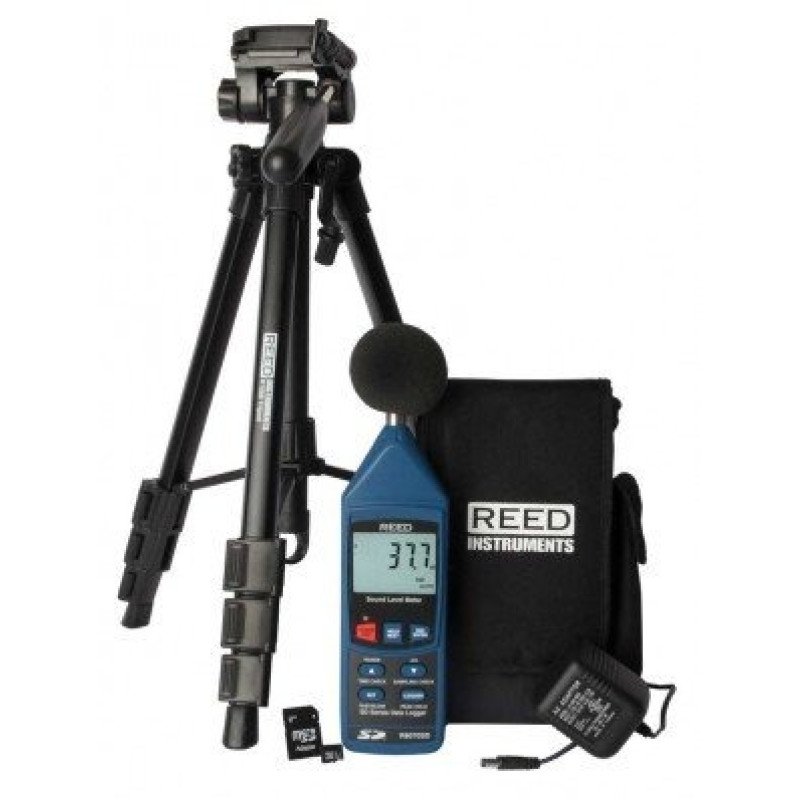  Data Logging Sound Meter with Tripod, SD Card and Power Adapter