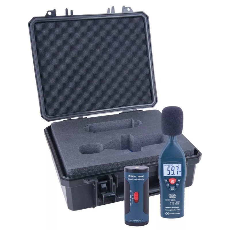 Sound Level Meter and Calibrator Kit