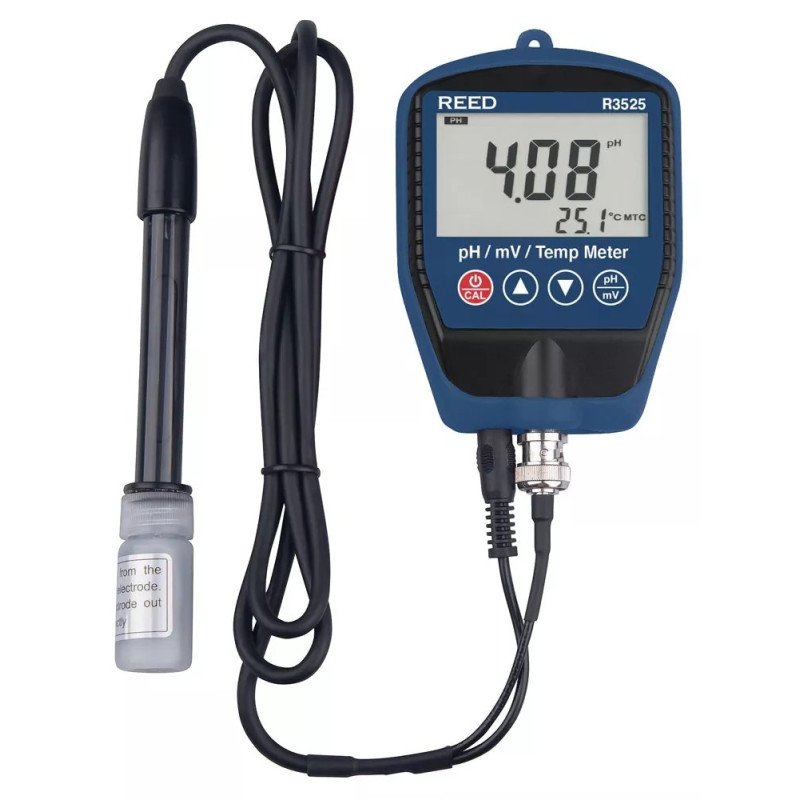 pH/mV Meter with Temperature