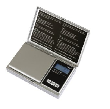 MS1000 PESOLA Pocket scale capacity 1000g silver