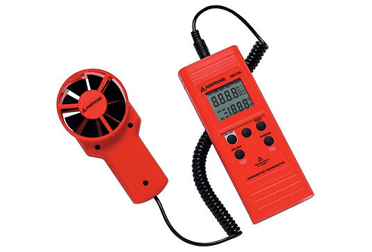 Amprobe TMA10A Anemometer with Flexible Precision Vane