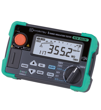 KEW 3552BT - Digital Insulation / Continuity Tester with Bluetooth