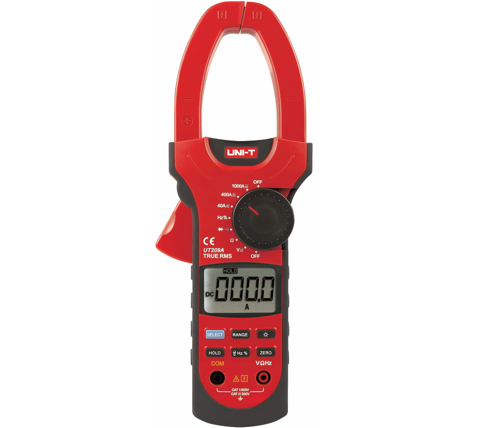 UT209A CLAMP METERS TRUE RMS 1000A 400MV-1000V