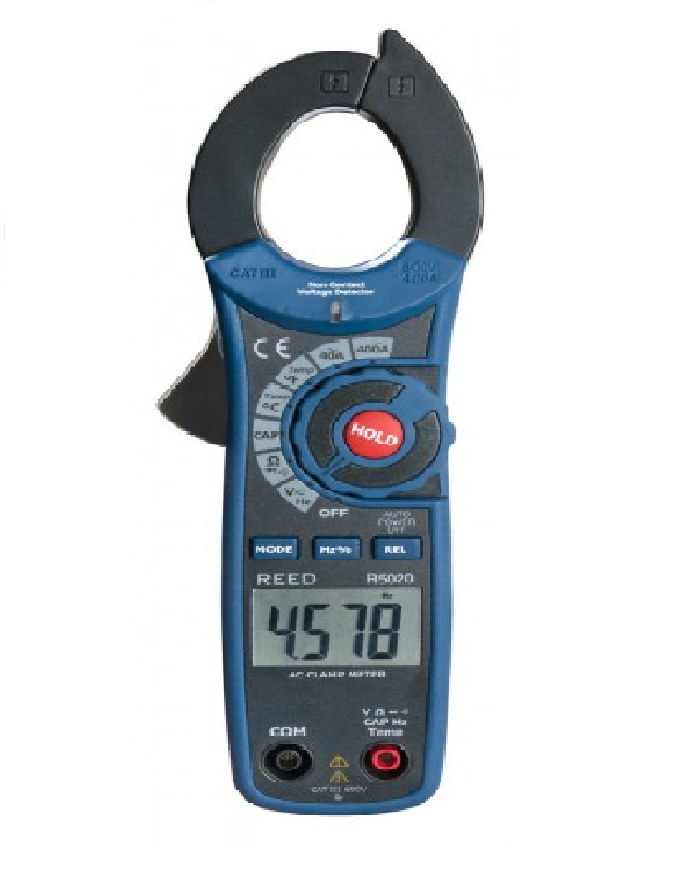 R5020 REED R5020 400A AC Clamp Meter with Temperature