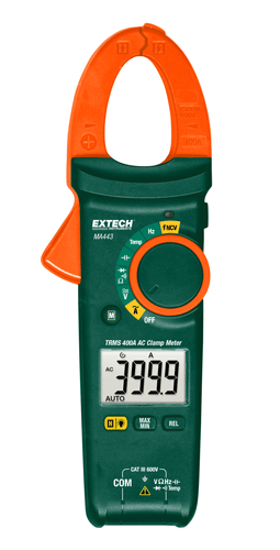 MA443: 400A True RMS AC Clamp Meter + NCV