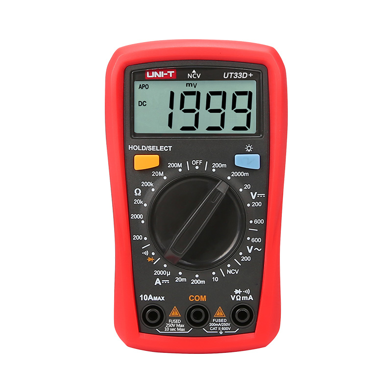 UT33+ Series Palm Size Multimeters