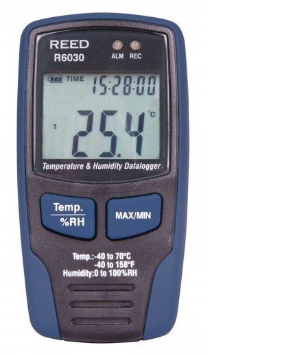 R6030 REED  Temperature and Humidity Datalogger