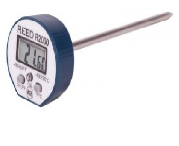 R2000  REED Stainless Steel Digital Stem Thermometer,