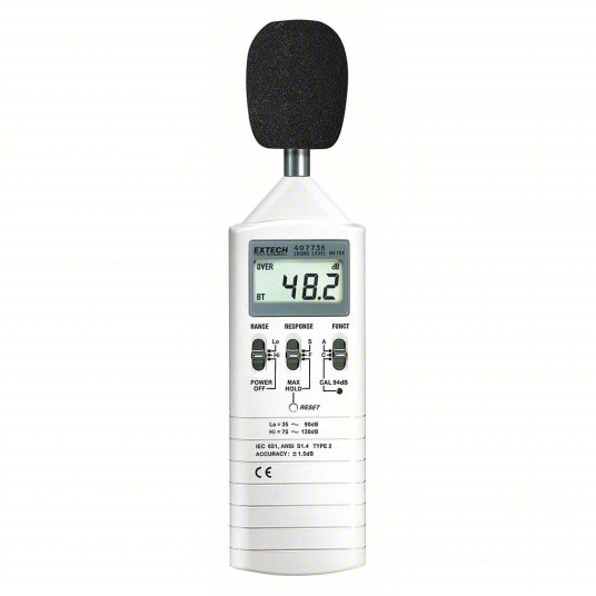 EXTECH 407736 DIGITAL SOUND LEVEL METER