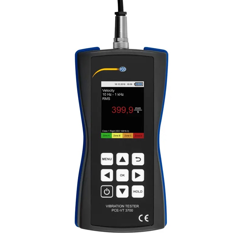 PCE-VT 3700S Vibration Analyzer/ Accelerometer