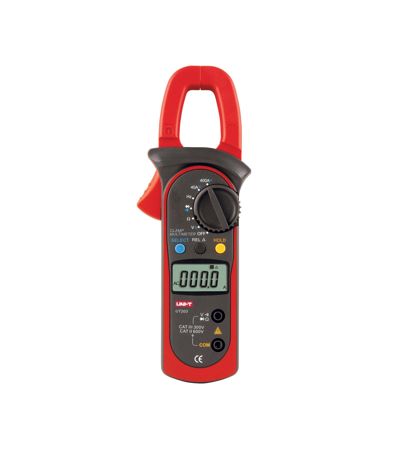 UT203 DIGITAL CLAMP METERS 400A; 400MV-600V