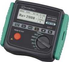 Digital Kyoritsu KEW 4106 Earth Resistance & Resistivity Tester, For Industrial