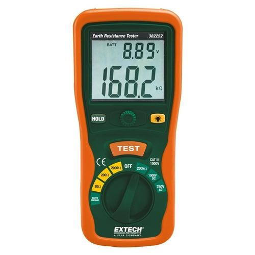 Extech 382252: Earth Ground Resistance Tester Kit