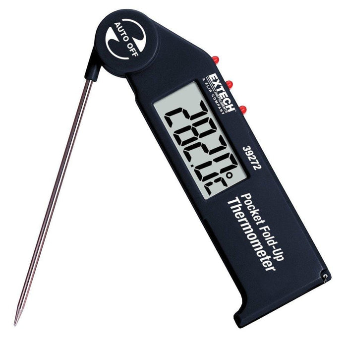 Extech 39272: Pocket Fold up Thermometer with Adjustable Probe