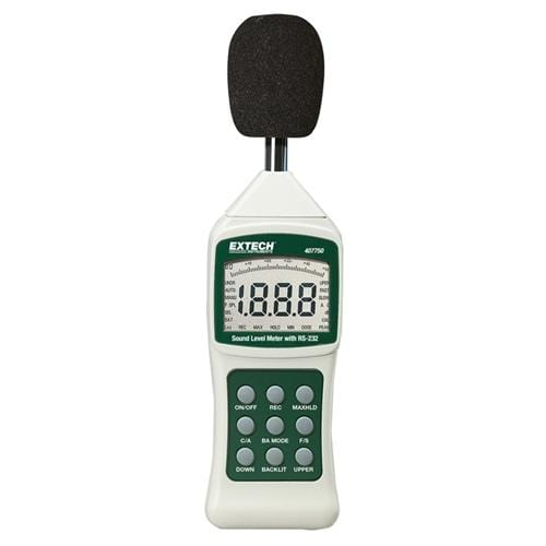 Extech 407750: Sound Level Meter with PC Interface