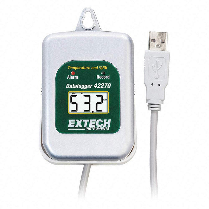 Extech 42275: Temperature/Humidity Datalogger Kit with PC Interface