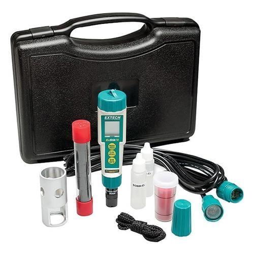 Extech DO600-K: Waterproof ExStik II Dissolved Oxygen Meter Kit