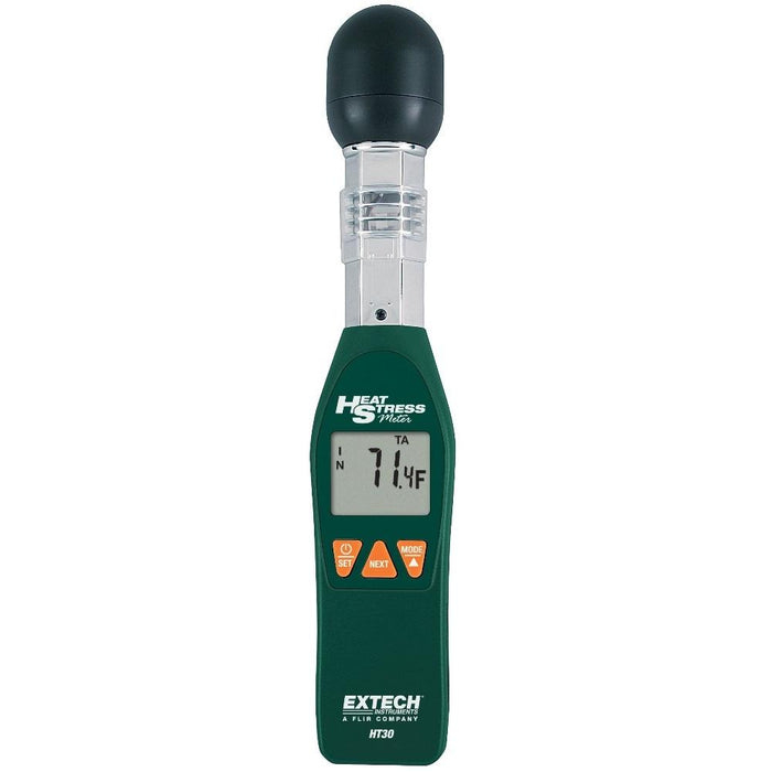 Extech HT30: Heat Stress WBGT (Wet Bulb Globe Temperature) Meter