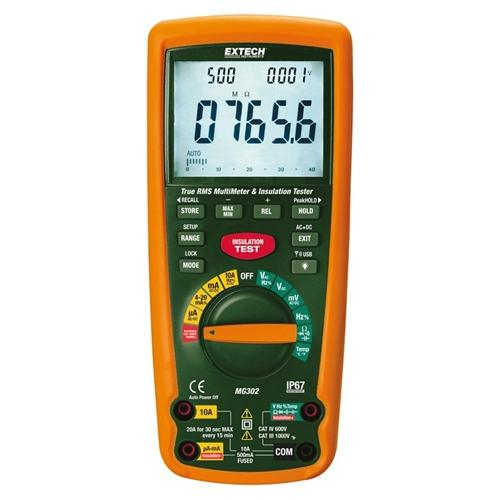 Extech MG302: 13 Function Wireless True RMS MultiMeter/Insulation Tester