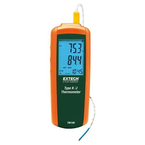 Extech TM100: Type K/J Single Input Thermometer